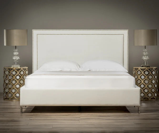 Olivia Studded Bed | Optional Ottoman Storage Bed | The Bed Store
