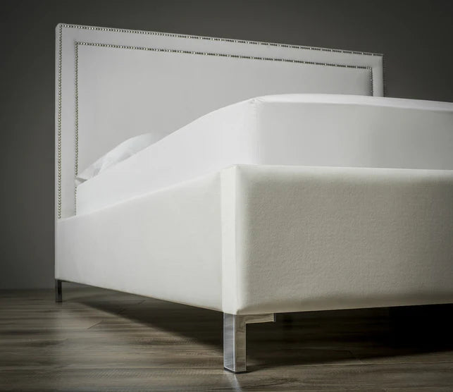 Olivia Studded Bed | Optional Ottoman Storage Bed | The Bed Store