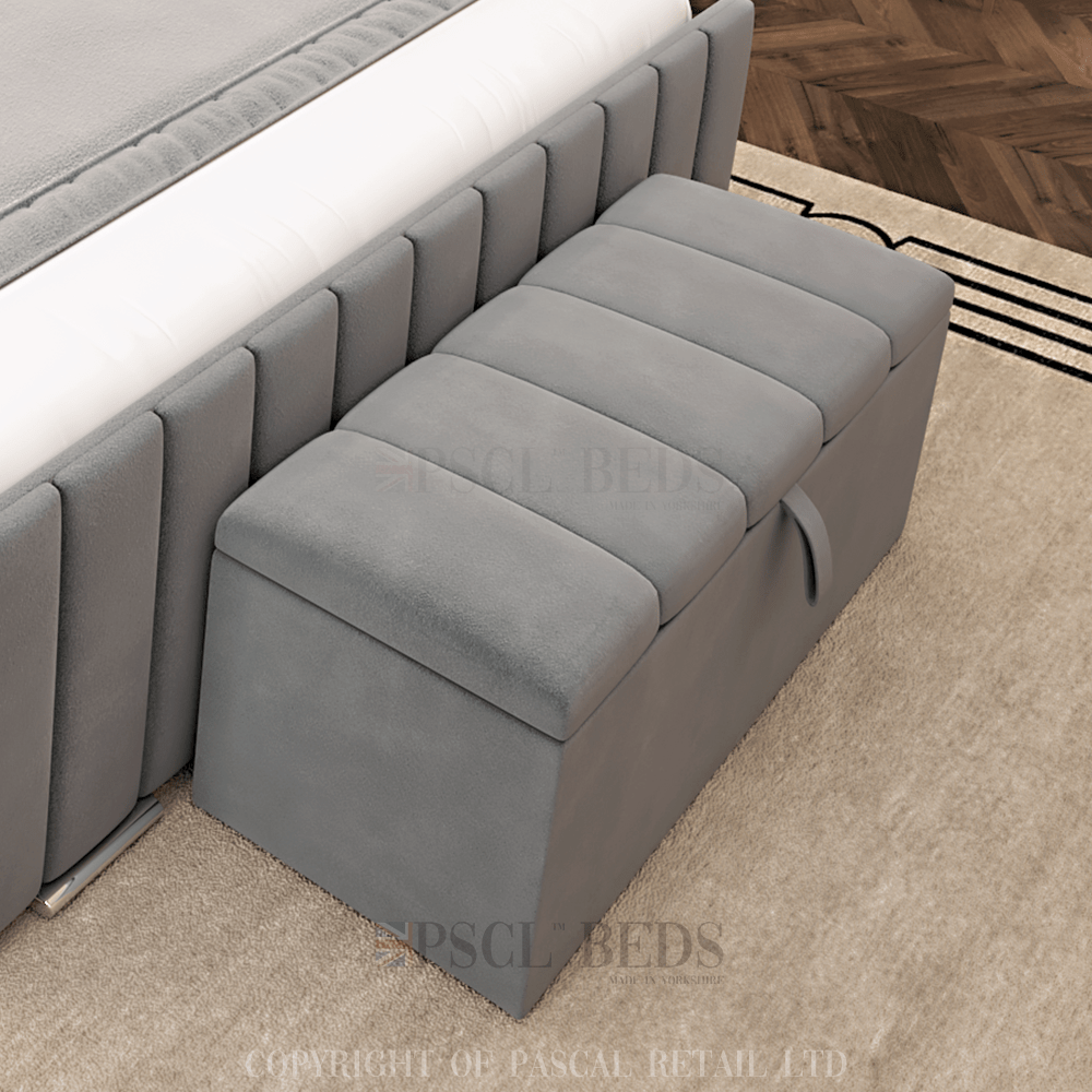 2025 Linear Style Blanket Box | The Bed Store