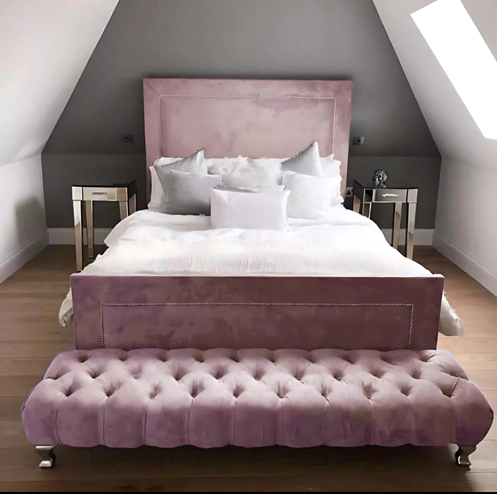 Zanetti Milano Bed | Optional Ottoman Storage Bed | The Bed Store