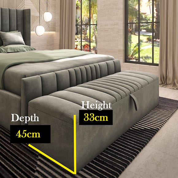 2025 Manhattan Style Blanket Box | The Bed Store