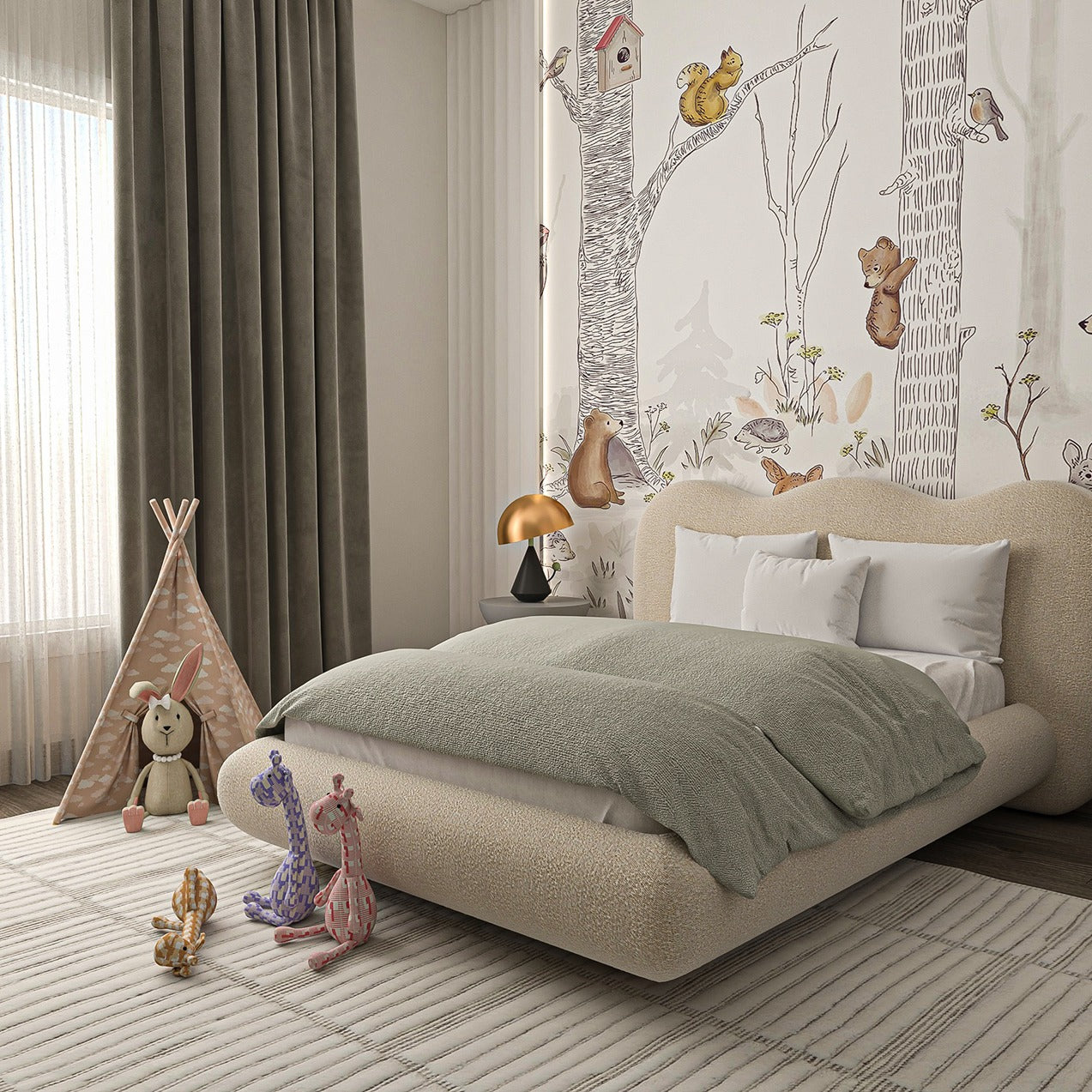 Saturn Nest Kids Floor Bed | The Bed Store