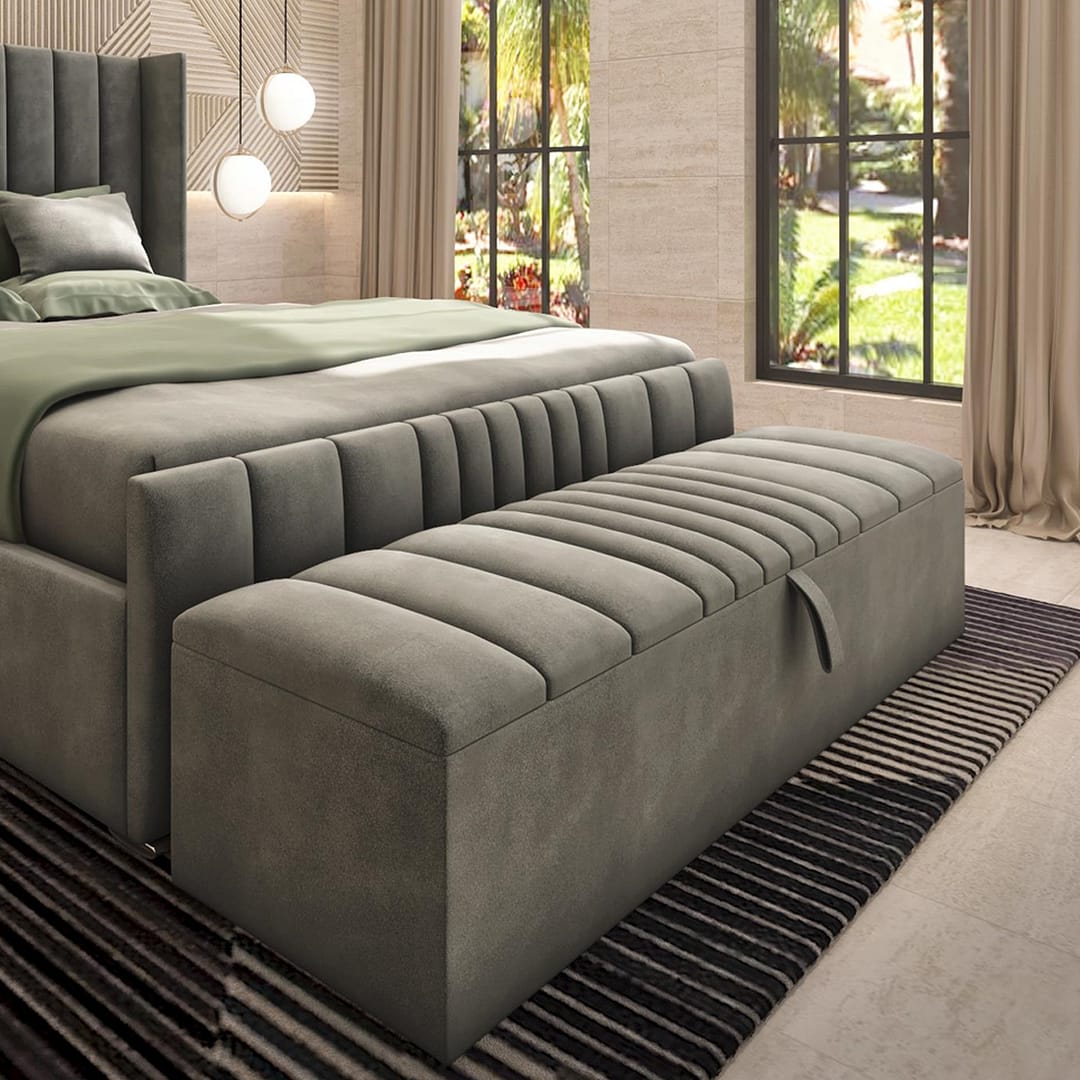 2025 Manhattan Style Blanket Box | The Bed Store