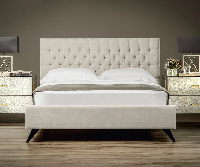 Vivienne Upholstered Bed | Optional Ottoman Storage Bed | The Bed Store