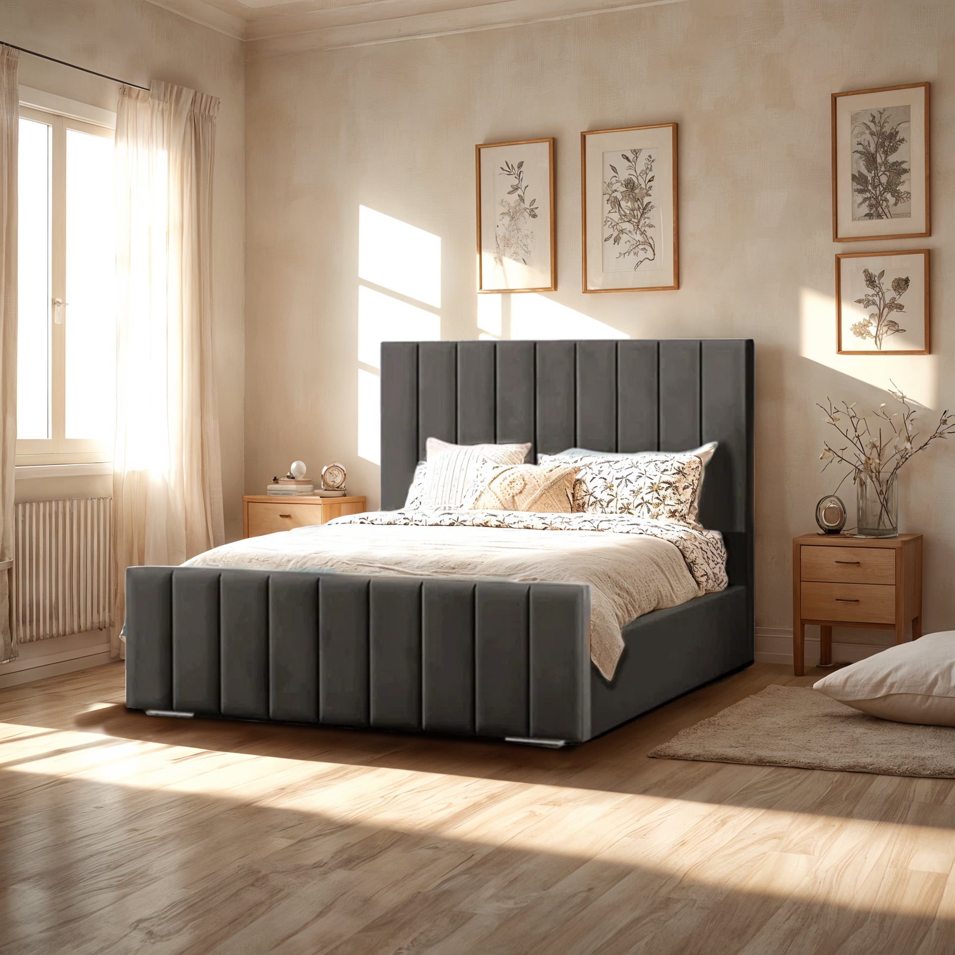 The Notting Hill Nest Bed | Optional Ottoman Storage Bed | The Bed Store