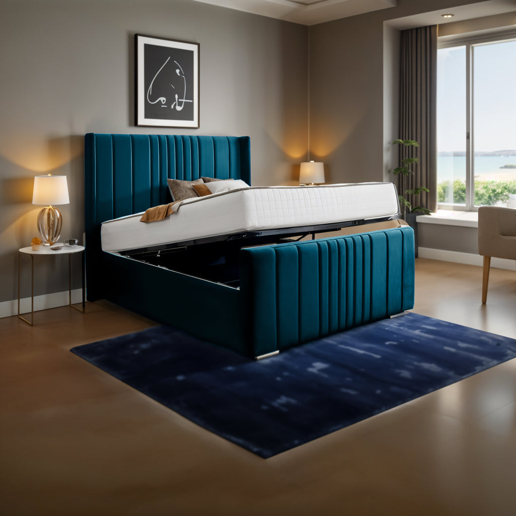 The Hyde Park Haven Bed | Optional Ottoman Storage Bed | The Bed Store