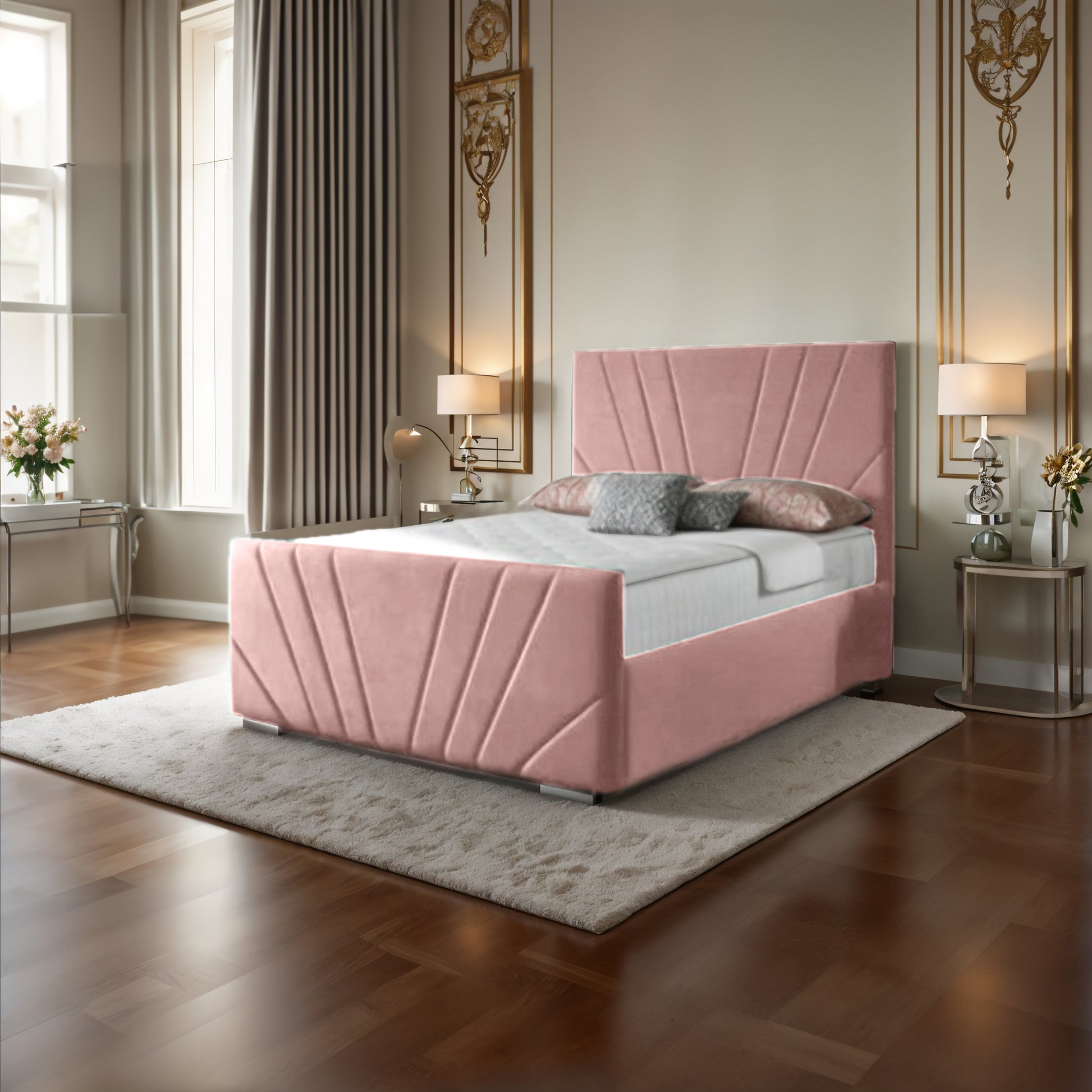 The Sydney Sleep Bed | Optional Ottoman Storage Bed | The Bed Store