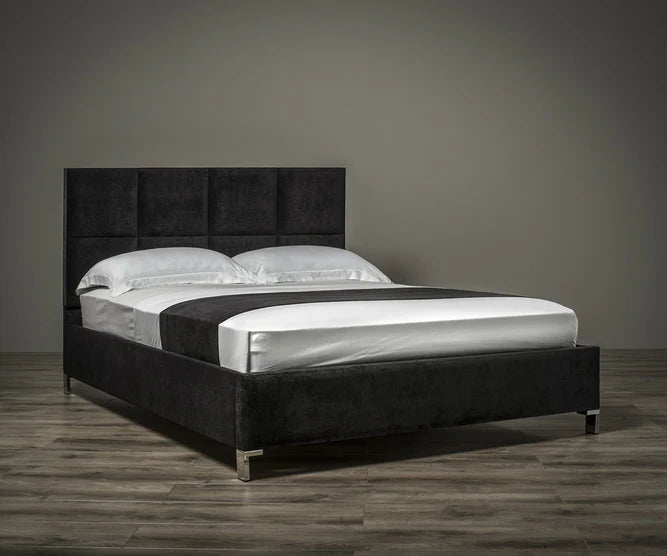 Linear Upholstered Bed | Optional Ottoman Storage Bed | The Bed Store