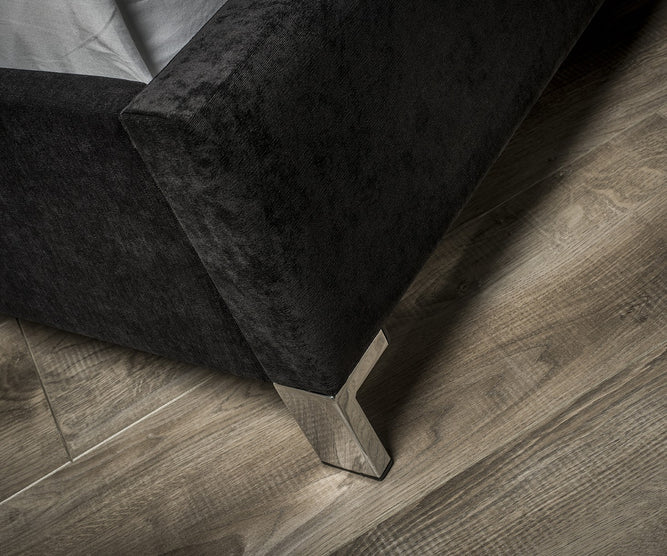 Linear Upholstered Bed | Optional Ottoman Storage Bed | The Bed Store