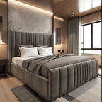 The Mayfair Luxe Bed | Optional Ottoman Storage Bed | The Bed Store - The Bed Store